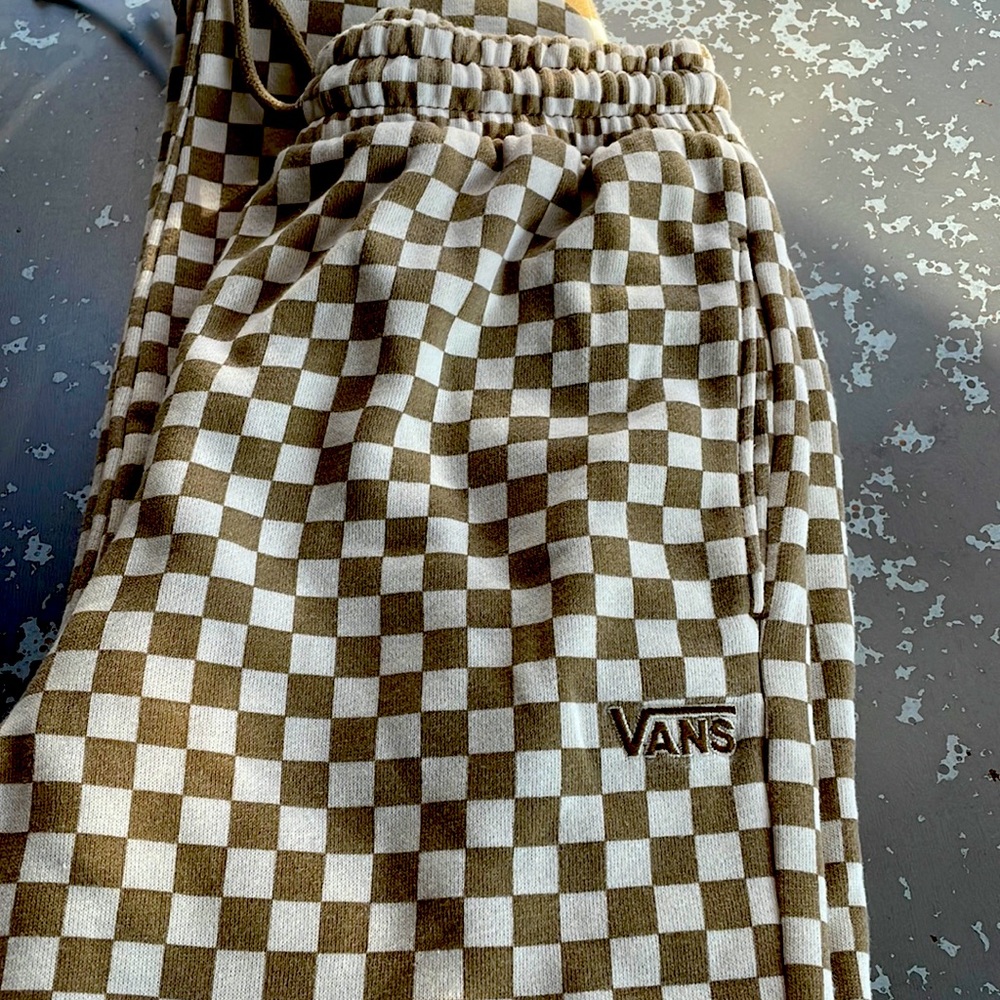 Women’s Vans Checked Sweatpants Size XS